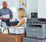 Brother MFC-L2690DW Monochrome Laser All-in-One Printer, Print Scan Copy Fax, Auto 2-Sided Printing, Wireless Connectivity