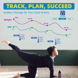 Weight Scale with BMI, Digital Bathroom Scales with 13 inch Lepulse