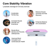 Silent Vibration Platform Crazy Fitness Massage 10-Frequency Weight Loss & Fat Burner Body Shaking Machine for Unise
