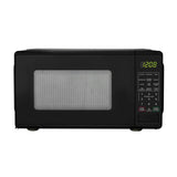 Mainstays 0.7 Cu Ft Countertop Microwave Oven, 700 Watts Compact Microwave with LED Display, 10 Power Levels & 6 Quick-Set Menus Child Safety Lock & Timer Small Microwave for Dorm, Office, Kitchen