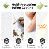 Alvantor® Shower Tent Changing Room Outdoor Shower Enclosure Privacy Shelter Toilet Tent Dressing Shelter Teflon Coating Fabric Multi-Proof Steel Pole for Patio, Garden, Poolside 47"x47"x81"