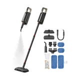 DREAME SH10 Steam Mop with Detachable Handheld Steamer, 13-in-1 Portable Steam Cleaner, 3.8 lbs Lightweight Body, 15sec Steam-Up, 212℉ Steam Cleaning, 350ml Water Tank, Steam Safety System