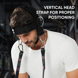 Neck Harness Weight Lifting Padded Strength Trainer-Improve Neck Strength and Reduce Neck Pain,Neck Trainer with 40 inch/100 cm Heavy Duty Rope,Adjustable & Omnidirectional Neoprene Strap, Neck Harness for Gym & Home Use GurZinn