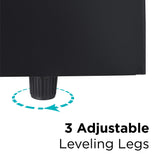 Wine Fridge 12 Bottles, Thermoelectric Wine Cooler Refrigerator with Mirrored Front | Freestanding BLACK+DECKER