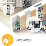 Expandable Corded/Cordless Phone with Smart Call Blocker, Black/Silver with 1 Handset AT&T