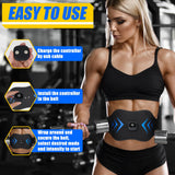 WZREZ FDA Cleared ABS Stimulator Muscle Toner, Ab Machine, Fitness Workout Equipment for Women and Men (Black Blue)