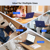 NIMO 15.6" FHD IPS Ultra-Light Laptop, Intel Hexa Cores I3 (Up to 4.4GHz, beat i7-1165G7), 65W PD Fast Charge, 8GB RAM 256GB SSD, Backlit Keyboard, Fingerprint PC for Campus Nomad & Remote Work