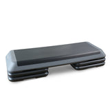 Cap Barbell Adjustable Aerobic Step Platform Exercise Step, Gray