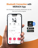 MERACH Recumbent Exercise Bikes for Home with Heart Rate Handle, 8-Level Resistance, Exclusive Apps, Stationary Bikes for Home, Magnetic Recumbent Exercise Bike