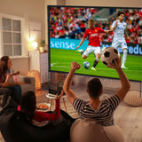 STWUI Projector Screen with Stand - 100 Inch Outdoor Projector Screen Portable Projector Screens 16:9 4K HD Outdoor Movie Screen with Carry Bag Can Enjoy Home Theater Projection Screen