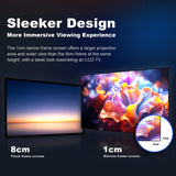NothingProjector ALR Fresnel Screen for Ultra Short Throw Projector, 95% Ambient Ceiling Light Rejecting, 100 inch, 1.2 High Gain, 4K/8K UHD, Active 3D, Fixed Frame Wall Mount Anti Daylight, NothPJ