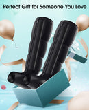 Greprety Leg Compression Massager for Circulation, Leg Massager Recovery System for Pain Relief, Full Compression Boots for Gym Home Use, Gifts for Athletes, Women, Men