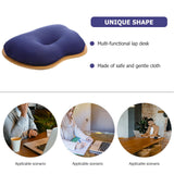 Lap Desk for Bed with Cushion Base Non Slip Bar and Handle