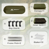 Camping Tent, 2 Person Tent, Waterproof & Windproof. Lightweight Backpacking Tent, Easy Setup, Suitable Forceatt