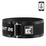 Element 26 Hybrid Leather Weight Lifting Belt for Men & Women - Weight Belt, Squat Belt, Back Support (Black, XX-Large)