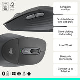 Logitech Signature Comfort Plus M850 L Wireless Mouse Bluetooth - Graphite