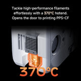 3D Printer, Enclosed FDM with New Generation Leveling Sensor for Full Auto Leveling, 600mm/s High Speed