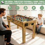 48 Inch Foosball Table, Football Arcade Soccer Game Table for Home, Office, Adult, and Kids