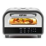 Pizza Oven Indoor,pizza maker,Makes 12 Inch Pizzas in 90s at 850°F,Countertop Electric Pizza Oven with Continuous Baking Without Reheating