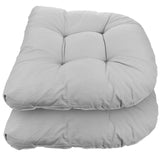 NUOBESTY 2pcs Polyester Office Chair Cushion with Fixing Straps for Seats