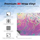 Phone Skin Compatible with Microsoft Surface Laptop 13.8" 8th Edition (2026) - Magenta Wash - Premium 3M Vinyl Protective Wrap Decal Cover - Easy to Apply | Crafted in the USA by MightySkins