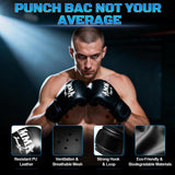 Upgraded Heavy Freestanding Punching Bag for Adults Teens, 70'' Heavy Boxing Bag with Boxing Gloves, Men Women Standing Kickboxing Bag, Kickboxing Bags for Beginners Training MMA Fitness Home Gym