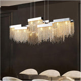 Nordic Minimalist Crystal Pendant Lamp for Living Room, Dining Room, Bar, and Desk