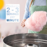 Pink 1030W Electric Cotton Candy Machine, Commercial Candy Floss Maker, 20 inch Stainless Steel Bowl with Sugar Scoop, Easy Home Use, CANDY-V001 VIVO