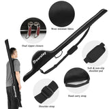 doorslay Fishing Rod Bag, 63 Inch Fishing Rod and Reel Protective Case, Portable Folding Fishing Pole Case, Fishing Tackle Storage Bags Carry Organizer Outdoor Waterproof for Fishing