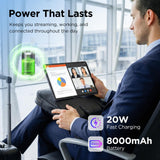 TCL TAB A1 Plus Android Tablet, 12.2” 2.4K 120Hz Display, 16GB RAM (6GB+10GB), 128GB Storage