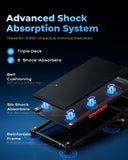 LIJIUJIA Treadmill for Home,Treadmills with 0%-15% Auto Incline,3HP Brushless,300 LBS,LED Display,Pulse Monitor