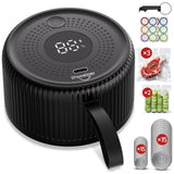 Mason jar vacuum sealer for All Your Food Storage: Wide Mouth Jars, Regular Mouth Jars and Vacuum Bags, Powerful Compact vacuum sealer kit,Portable Food Sealer Keep Food Fresh Longer