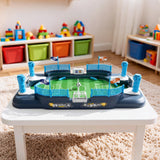 Juivin Tabletop Soccer Foosball Game Set- Mini Football Table Board Game for Kids & Family, Interactive Indoor Party Toy for Boys Age 6-12 & Family Game Nights