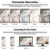 NEWCOSPLAY Super Soft King Blanket Ivory Premium Silky Flannel Fleece Leaves Pattern Lightweight Bed Blanket All Season Use (Ivory, King(90"x110"))