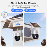 SOLIOM 4K Wireless Outdoor Solar Security Camera System, 2-Cam Kit