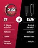 Grinds Coffee Pouches | 6 Cans of Cherry | 18 Pouches Per Can | 1 Pouch eq. 1/4 Cup of Coffee (Cherry)
