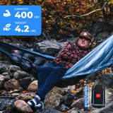 GRAND TRUNK Evolution 20 Down Hammock – Cold Weather Hammock with Integrated Sleeping Bag & Underquilt, 20°F Rated, Lightweight Camping & Backpacking Hammock