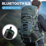 OHAYO 40W Wireless Portable Bluetooth Speaker with Lights, IPX7 Waterproof, Stereo Loud Sound, RGB Lights,TWS Pairing, AUX&TF-Card in, for Home/Party/Travel/Outdoor/Beach OHAYO