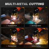 ARCCAPTAIN 65A Plasma Cutter Machine, Non-Touch Pilot Arc, 3-in-1 Cut Modes