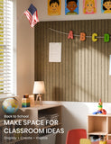 Fluxynara Felt Bulletin Board & Cork Board Alternative 36'' x 24''