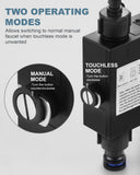 Touchless Kitchen Faucet Stainless Steel | Automatic Hand-Free Brushed Gold Kitchen Faucet for Sink 1 or 3 Hole WOWOW