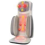 Heycool Shiatsu Back and Neck Massager with Heat, Upgraded Massage Chiar Pad with Compression, Vibration, Chair Seat Massager for Home, Office, Gifts for Men, Women