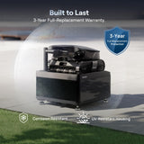 Beatbot Aquasense X Robotic Pool Cleaner with AstroRinse Cleaning Station — Hands-Free Cleaning, AI Vision, All-in-One Cleaning, Smart Navigation, Debris Detection, 23L Debris Bin, Voice Control