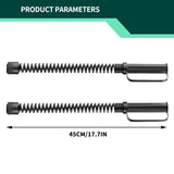 2PCS Ropeless Battle Ropes – Portable Workout Ropes for Home Gym with Non-Slip Gloves, Low-Impact HIIT and Strength Workouts, Home Workout Fitness Equipment for Full-Body Exercise,Men Women