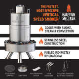 The Halftime Smoker - Smoked Perfection in Half the Time