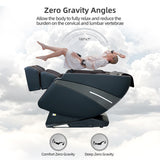 Vosaky 4D Massage Chairs Full Body Recliner with Heat Zero Gravity 57'' SL Track Shiatsu Massage Chair for Home Office with AI Voice, 7" Touch Screen, Wireless Charging,Neck & Shoulder Relief