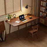Solid Wood Extendable Dining Table for 4-8 People with Seamless Extension from 47.2 to 63 Inches
