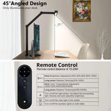 Architect Desk Lamp with Remote Control, Adjustable Led Desk Light for Home Office with Base Micomlan