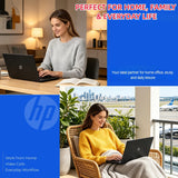 HP 17.3" Large Screen Laptop, Latest Intel Core 5 Processor, 8GB RAM, 256GB SSD, 2026 Edition, Full-Size Keyboard with Num Pad, Wi-Fi 6, Windows 11 with Copilot, Comfortable Laptop for Everyday Use