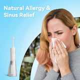 Nose Wash Cleaner Pressure Irrigation, Neti-Pot 3 Modes 2 Jet with 300ml medcodes